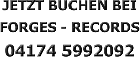 JETZT BUCHEN BEI FORGES - RECORDS 04174 5992092